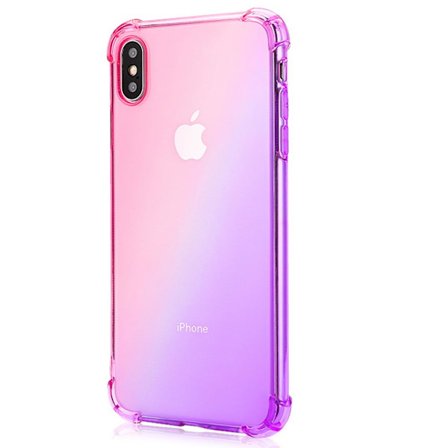 iPhone XR - Stødabsorberende stilfuldt silikonetui (FLOVEME)