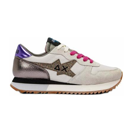 Sun68, Sneakers Wit, Dames, Maat:36 EU