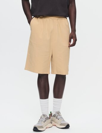 WOOD WOOD Wwrob Waffle Shorts - Beige - M