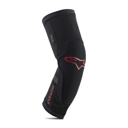 Ginocchiere Alpinestars Paragon Plus Nero/Rosso L