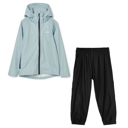 Tretorn Kids Packable Rainset Children rainwear sets Blue 110/116