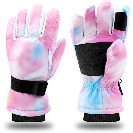 skihandsker - skihandsker børn - Handsker - handsker børn - handsker vinter - Alder 5-9 år - Farverig