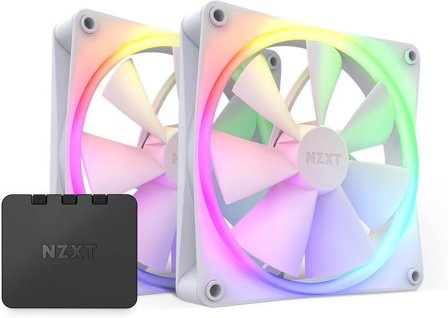 NZXT F Series F140 RGB Twin Pack - kabinettvifte