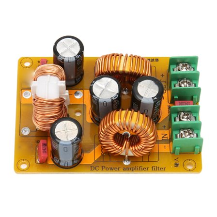 DC LC-filter EMI EMC Bil ljud Högfrekvensfilter Strömförsörjning filtrering Färdigbräda 4A
