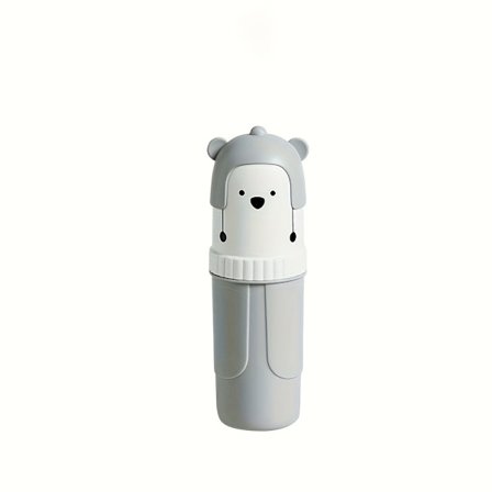 1 stk. Rejse Tandbørste Opbevaringsetui Bærbar Vaskekop Tandbørste Kop Tandpasta Sæt til Forretningsrejser Og Rejser