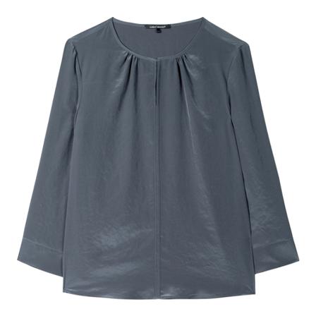 Luisa Cerano , Grijs , Dames , Maat: 2XL Blouses