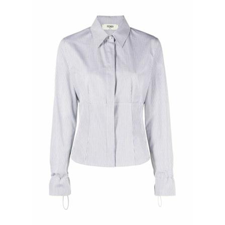 Fendi Shirts vit, Dam, Dam, Storlek: S