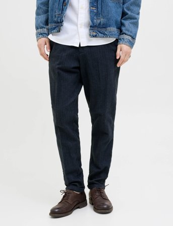 Jack & Jones Jpstace Henry Chino Sn - Navy - 31 x 34
