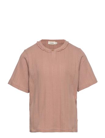 Nmfsafran Ss Loose Top Lil Pink Lil'Atelier