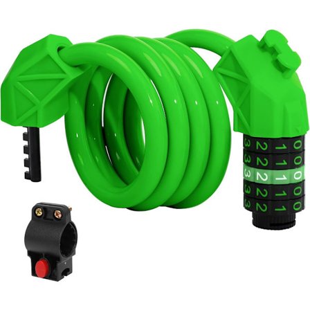 Cykel lås - Cykel kædelås - Anti - tyveri cykel lås - 1.1m*11mm - Kombinationslås