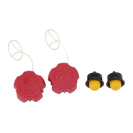 2 Sæt Brændstofdæksel Primer Pære Udskiftningssæt kompatibelt med Fuxtec Fx Rm 1630 1855 1860 2055 2060 2060pro