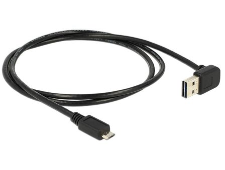 Delock EASY-USB - USB-kabel - USB til Micro-USB type B - 1 m