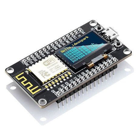 Nodemcu Esp8266 Utviklerkort Med 0.96 Tommers Oled-skjerm Ch340 Esp-12e Wifi-modul -usb For Mic
