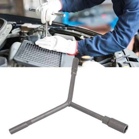 Y-Formet 3-Vejs Sokkel Hex Nøgle 8mm 10mm 12mm Hård Metal Legering til Køretøjs- og Cykelreparation