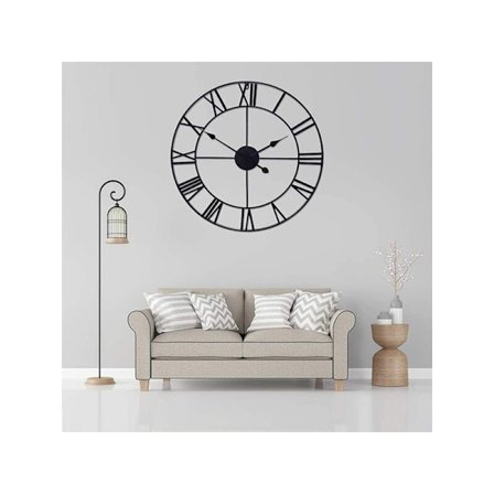 Retro väggklocka, 50 cm