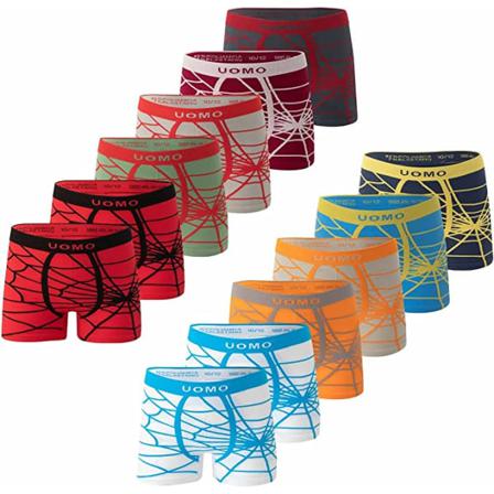 Boxershorts För Pojkar (12-pack) Storlek 98-104