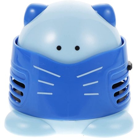 Skrivbordsdammsugare Mini Dammsugare Cartoon Katt Bärbar Hörn Dammsugare