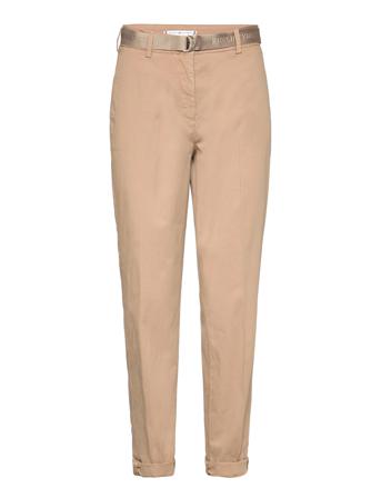 Co Twill Michelle Tapered Pant Chinos Bukser Beige Tommy Hilfiger