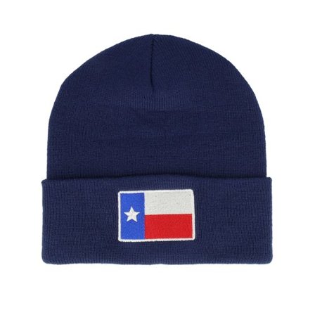 American Needle - Blå cuff Beanie - Texas Knit Navy Cuff @ Hatstore