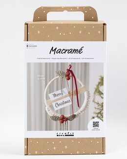 DIY Kit Makramé Julekrans