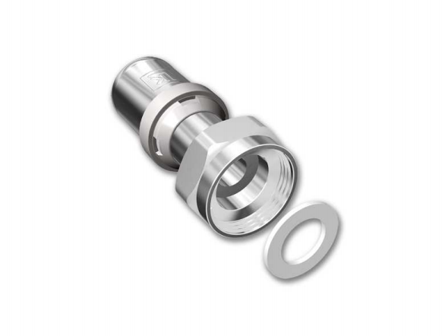 LK Systems PressPex 1876525 Koppling rak, lekande mutter 20 mm x G20, Installation