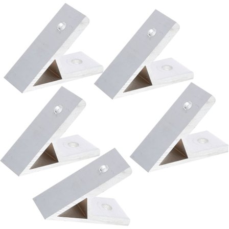 5 kpl 45 asteen kulma- ja T-liitoskulma