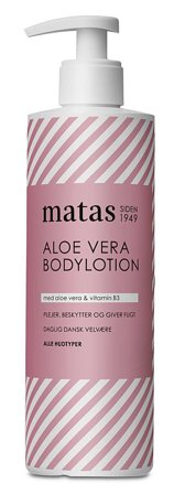 3 for 2 - Matas Striber Aloe Vera Bodylotion 400 ml, Skincare, Kropspleje, Bodylotion