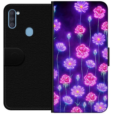 Yhteensopiva Lompakkokotelo Samsung Galaxy A11 Bloom Reverie Electric Petals