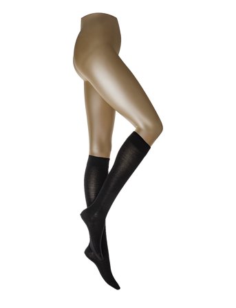 Wolford Merino Knee-Highs - Black - S