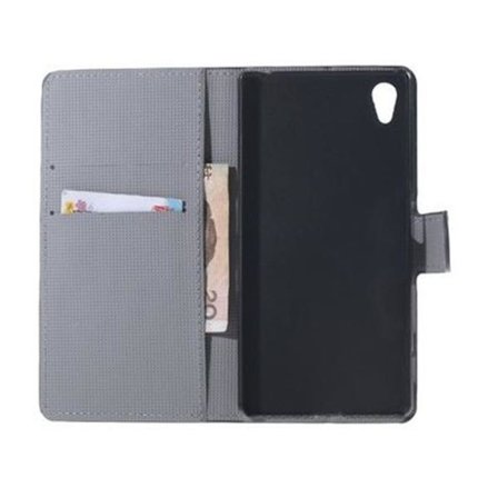 Plånboksfodral Sony Xperia XA1 – Blå Fjäril