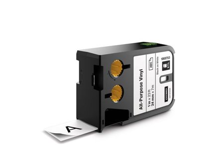 Dymo Tape XTL 24mm svart på vit 7m 1868753 - Lyreco - Kontorsmaskiner - Märkmaskiner och tape - Tape - Dymo XTL