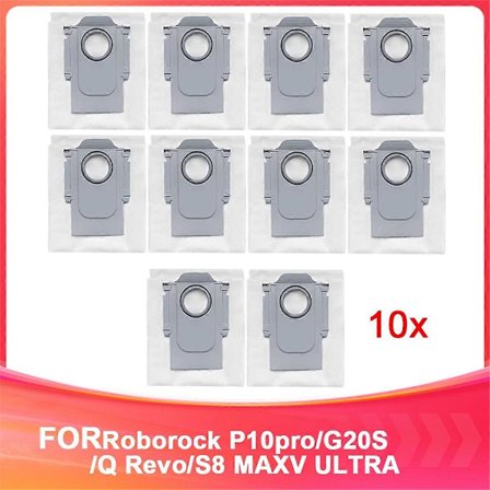 P10pro/G20S/Q /S8 MAXV ULTRA -imurin pölypussin vaihtotarvikkeet