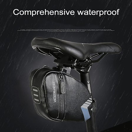 Roswheel Vandtæt Cykelsaddeltaske Cykel Bagsæde