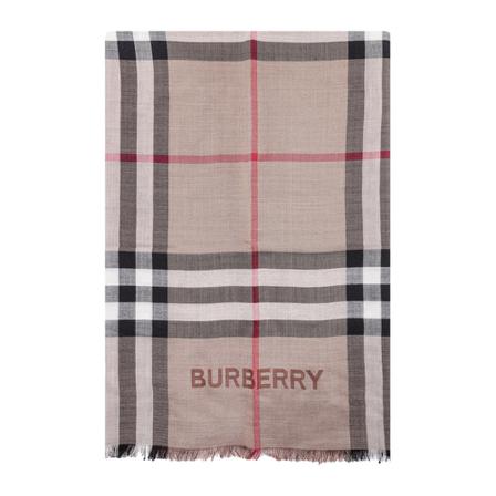 Burberry, Winter Scarves Beige, Dames, Maat:ONE Size