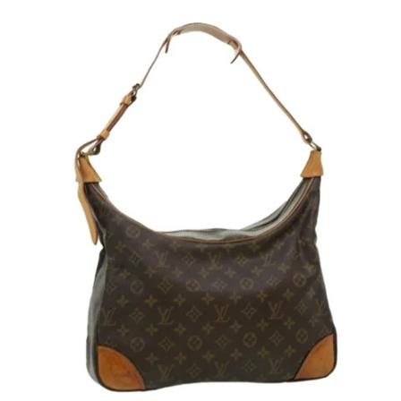Louis Vuitton Vintage, Pre-owned Canvas louis-vuitton-bags Bruin, Dames, Maat:ONE Size