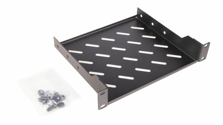 Equip Fixed Shelf 10', 1U, 200Mm,