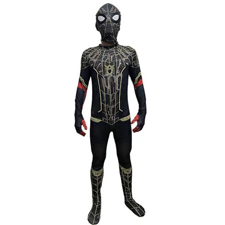 Mub- Halloween Cosplay Kostume Nyeste Fancy Spider Man Spiderman Kostume Fancy Jumpsuit Voksen Og Børn Rød Sort Cosplay Tøj