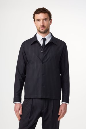 NN07 Zander Hybrid male Blue Wool Blend