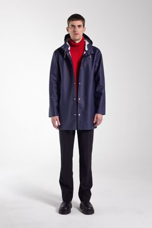 Stockholm Raincoat Navy