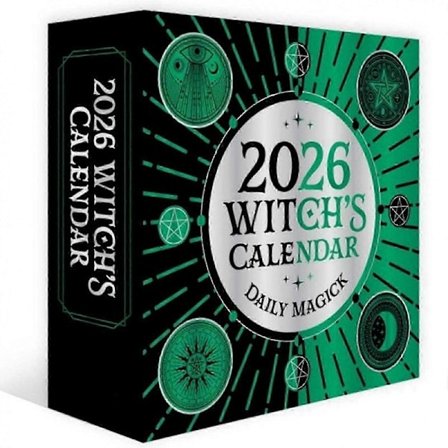 2026 Heksekalender, Daglig Magisk Dag-til-Dag Kalender, 2026 Planlæggere Gave til Mænd Kvinder