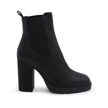 Hogan Heeled Støvler Sort, Dame, Størrelse: 37 1/2 EU