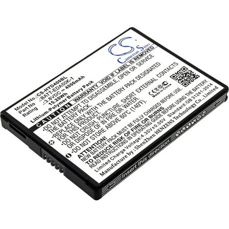 Batteri til stregkodescanner til Honeywell Scanpal EDA50K, Scanpal EDA40, EDA50 og andre.