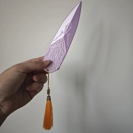 Dart Våben Kpop Hunter Demon Zoey Kostume Rekvisitter til Pige Karneval Cosplay Rekvisitter Festartikler Zoey Halloween Tilbehør