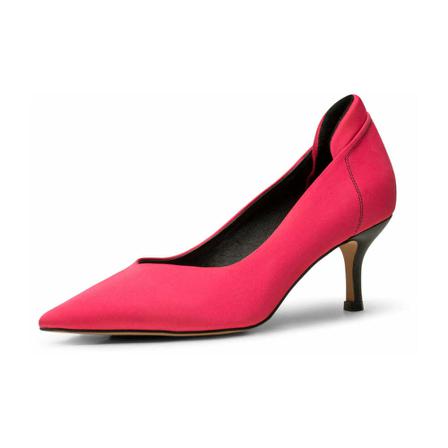 Shoe the Bear Amia hæl satin Pink, Dame Pumps, Størrelse: 41 EU