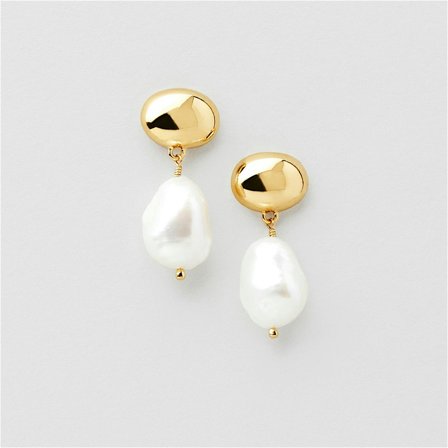 Baroque Pearl Studs