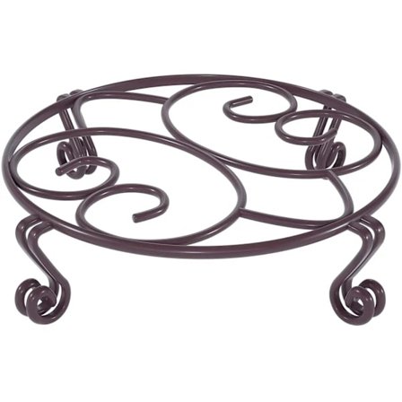 QD-Växtställ, Metalliskt Blomkrukstativ för Inomhusväxter, Växtvisningsställ, Planteringsställ, Växtställ för Blomkruka, Tunga Krukor