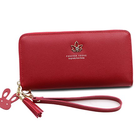 Armbandsplånböcker för kvinnor, clutch plånbok med dragkedja runt telefonen - spot sales