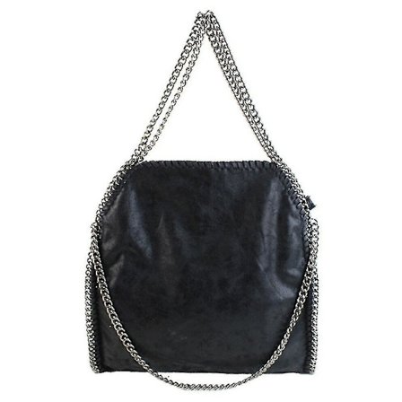 Women Crossbody Bags Fashion Shoulder Bag Chain Bags Fashion Portable Chain Woven Handbags1pcsblack