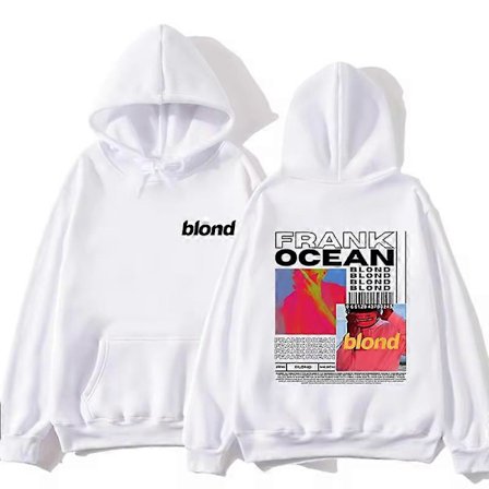 Frank Ocean Merch Collegepaita Blonde Album Huppari Naiset Hip Hop Syksy Talvi Collegepaita Huppari