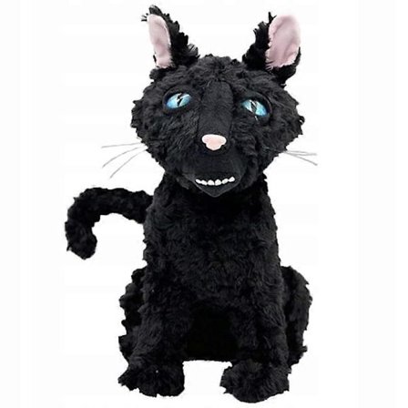 Maskot Coraline Cat Plysjleketøy